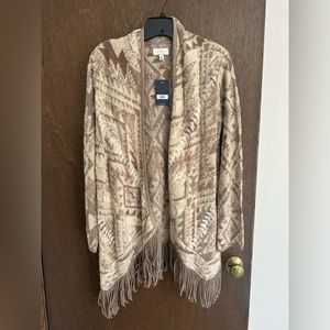 Lucky Brand Fringe Sweater
